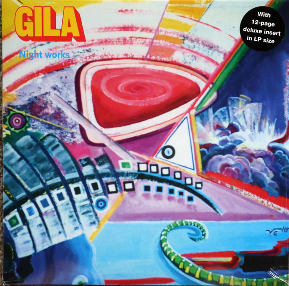 Gila - Night Works lp reissue  with 12 page insert