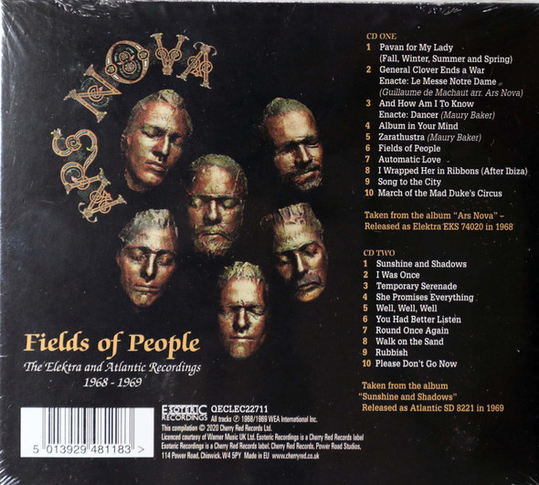 ARS Nova - Fields of People The Elektra & Atlantic Recordings 1968-1969