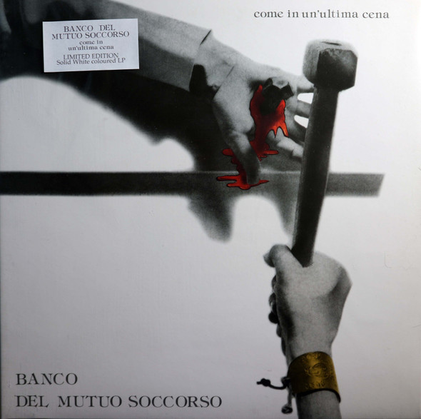 Banco del Mutuo Soccorso - Come in Un'ultima Cena  lp reissue solid white vinyl