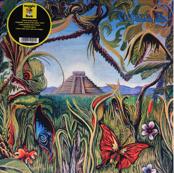 Pirana - II  lp reissue  includes insert with notes and rare images