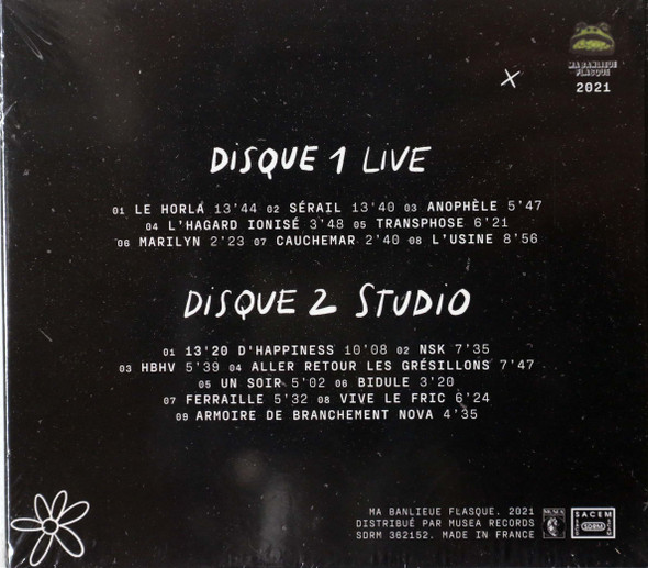 Ma Banlieue Flasque - Le Retour 2 cds with many extra tracks