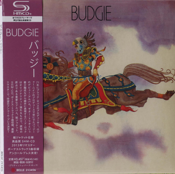 Budgie - same   Japanese mini lp SHM-CD