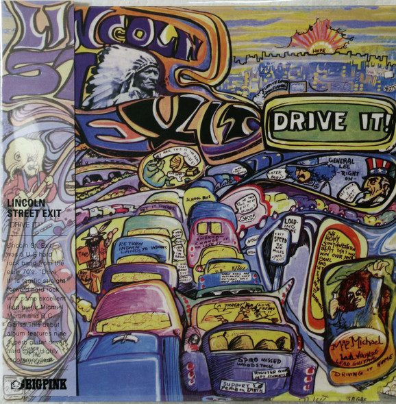 Lincoln Street Exit - Drive It  mini lp