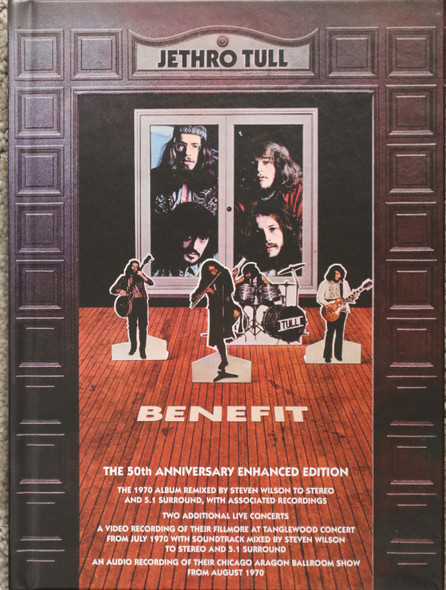 Jethro Tull - Benefit  4 cds + 2 DVD's box with booklet