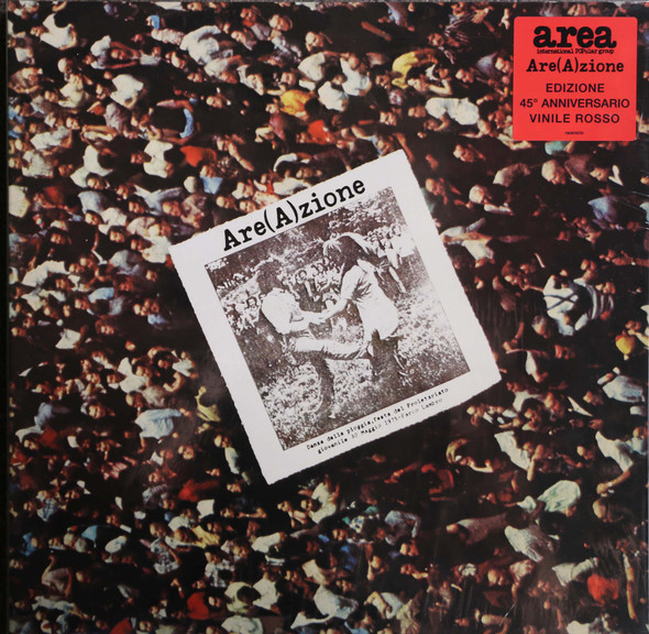 Area - Are(a)zione   lp reissue splatter vinyl