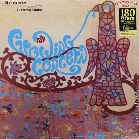 The Growing Concern - same  lp reissue  180 gram color vinyl  