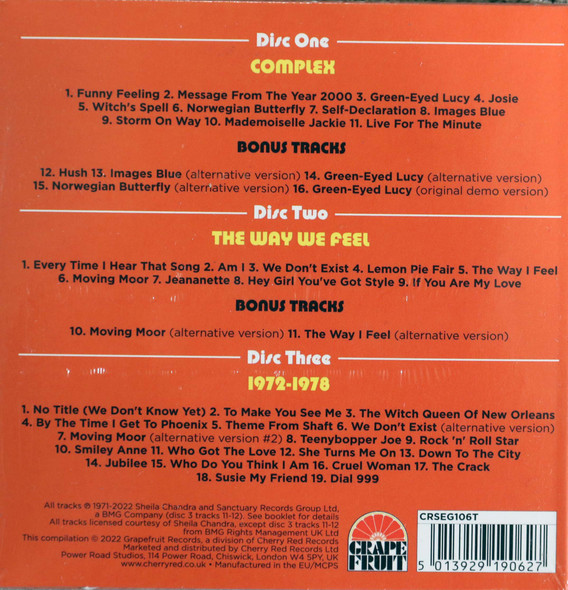 Complex - Live for the Minute The Complex  Anthology  3 cds remastered 