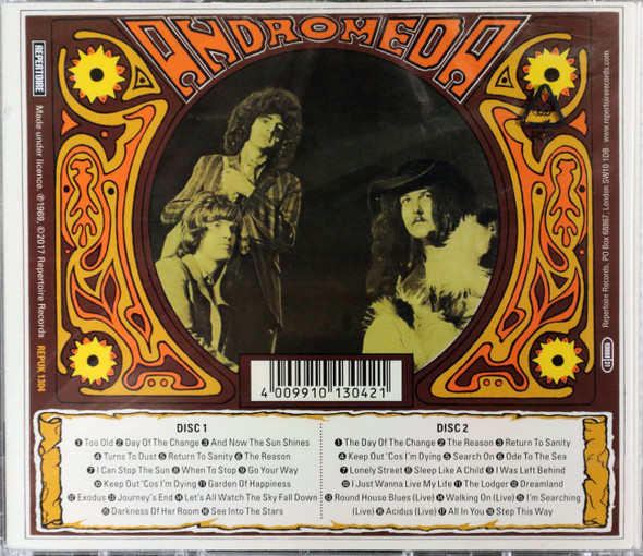 Andromeda - same expanced 2 cds  many extra tracks Repertoire