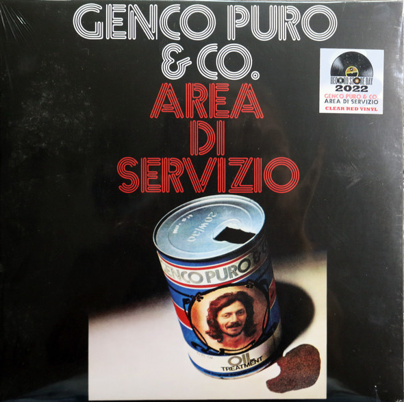 Genco Puro & Co. - Area di Servizo  lp reissue  clear red vinyl