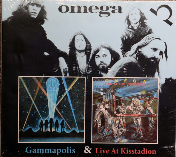 Omega -Gammapolis + Live at Kisstadion  2 cds remastered 