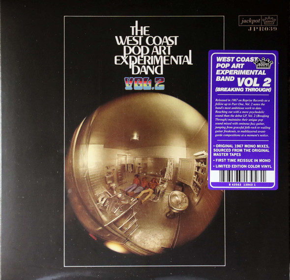 West Coast Pop Art Experimental Band - Vol. 2  lp  reissue colored vinyl 