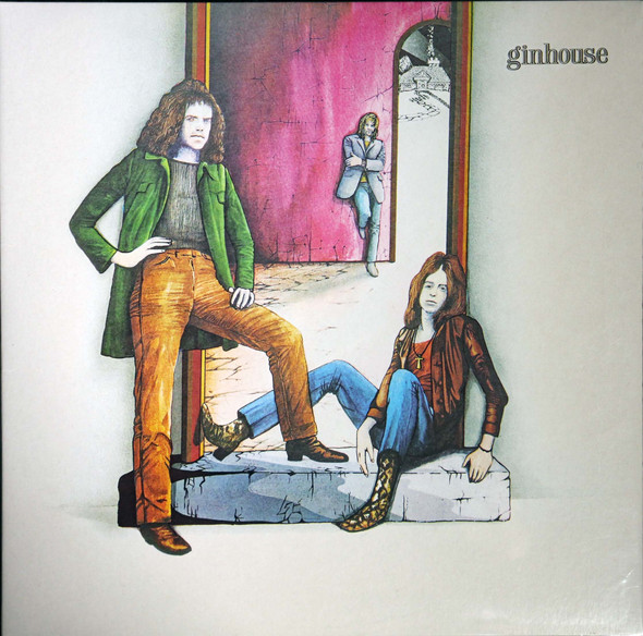 Ginhouse - same lp reissue  with fold out gimmix cover like the original