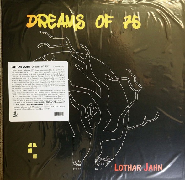 Lothar Jahn - Dreams of 75 2  lp reissue clear blue vinyl