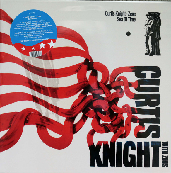 Curtis Knight with Zeus - Sea of Time  lp  reissue 