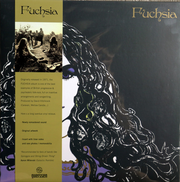 Fuchsia - same reissue lp  with insert and rare photos/memorabilia