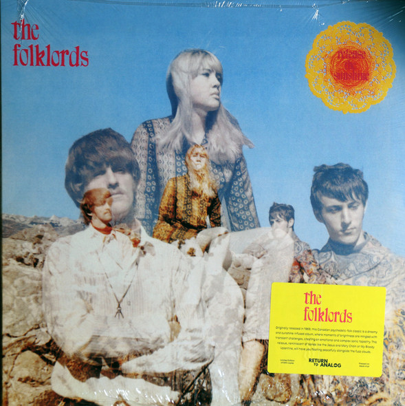 The Folklords - Release the Sunshine  lp reissue  yellow vinyl