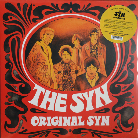 Syn - Original Syn reissue lp  Chris Squire pre-Yes  with insert and rare photos/memorabilia marble vinyl