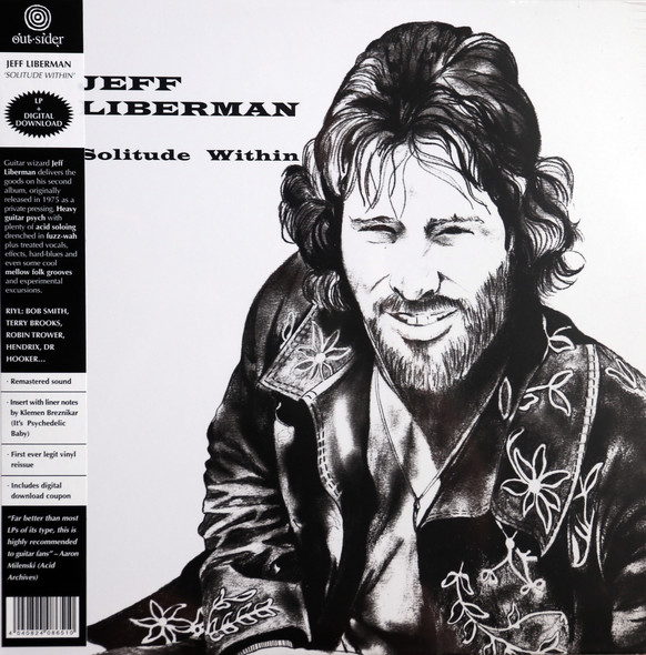 Jeff Liberman - Solitude Within reissue lp  with digital download