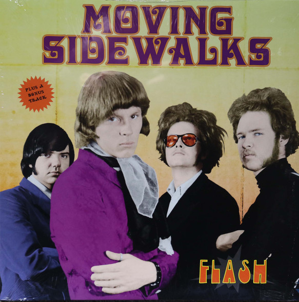 The Moving Sidewalks - Flash  lp reissue 1 bonus track