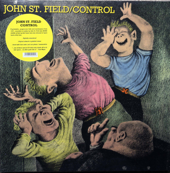 John St. Field - Control reissue lp  with insert and rare photos/memorabilia