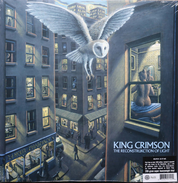 King Crimson - The Reconstrukction of Light  lp reissue  200 gram vinyl  2 lps expanded