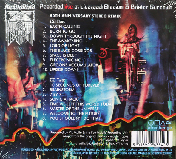 Hawkwind - Space Ritual 50 anniversary (2 cds) remastered