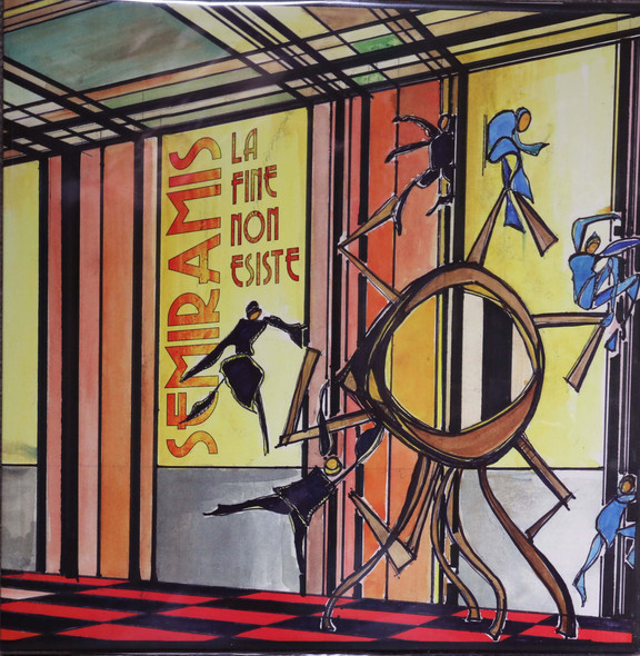 Semiramis - La Fine Non Esiste 180 gram lp clear orange vinyl