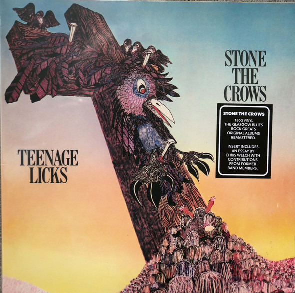 Stone the Crows - Teenage Licks  lp reissue  180 gram vinyl on Repertoire
