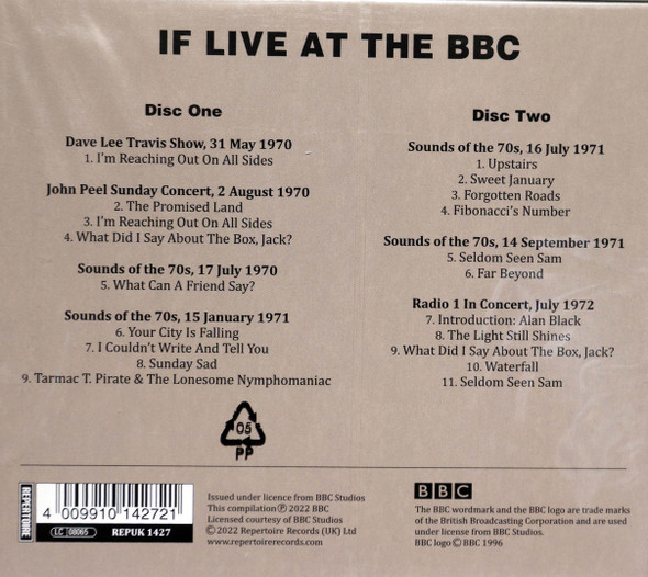 If - Live at the BBC 1970-1972 2 cds