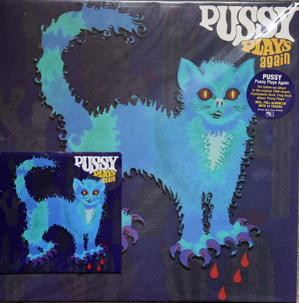 Pussy - Pussy Plays Again  lp reissue  180 gram vinyl with cd