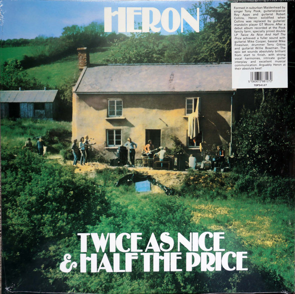 Heron - Twice as Nice & Half the Price  lp reissue
