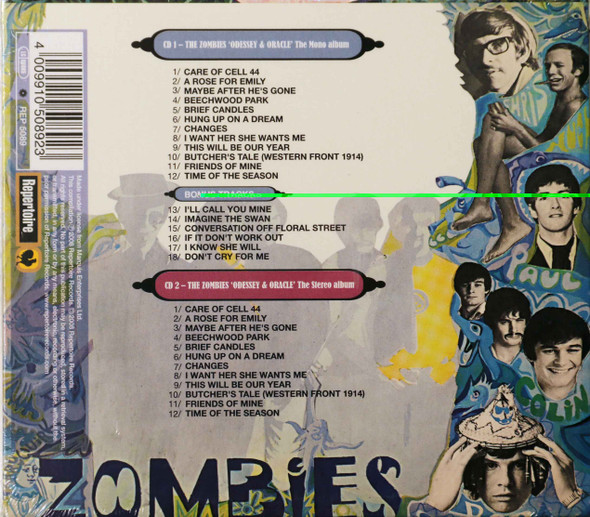 Zombies - Odessey & Oracle 50th Anniversary 2 cds 30 tracks