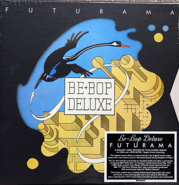 Be Bop Deluxe -Futurama 3 cds + 1 DVD remastered box set