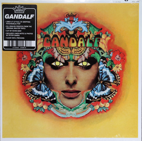 Gandalf - same  lp  reissue clear vinyl