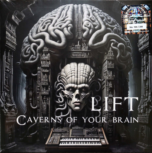 Lift - Caverns of Your Brain lp reissue  200 pressed  4 bonus tracks download card splatter vinyl