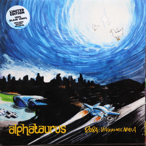 Alphataurus - 2084: Viaggio nel Nulla lp reissue triple gatefold cover 180 gr vinyl