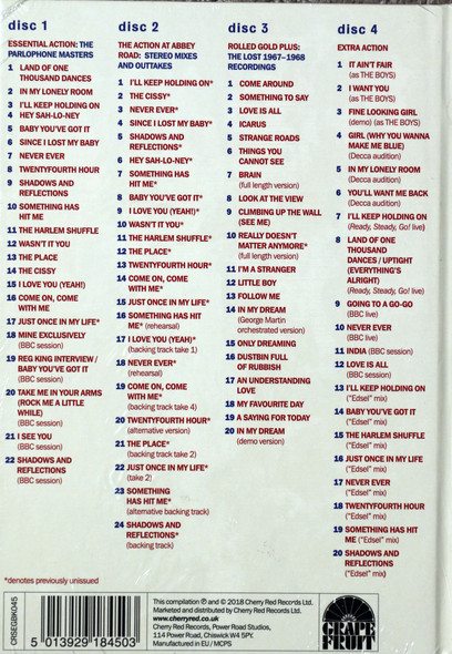 The  Action - Shadow and Reflections The Complete Recordings 1964-68 4 cd box set