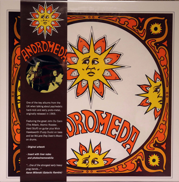 Andromeda - same  lp reissue  180 gram vinyl on Guerssen