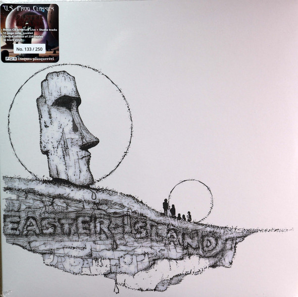 Easter Island - same black vinyl lp reissue  250 pressed  with bonus live cd and booklet