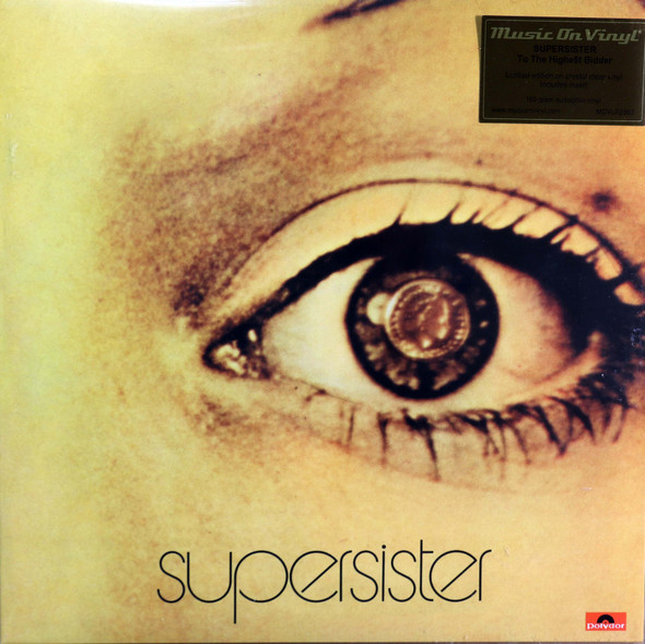 Supersister -To the Highest Bidder  lp reissue crystal clear 180 gram vinyl limited edition