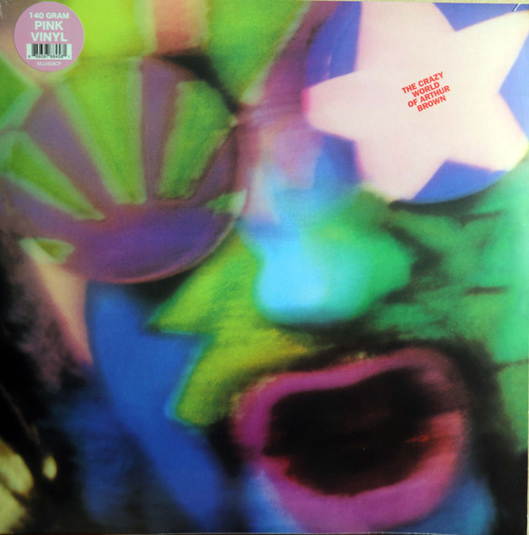The Crazy World of Arthur Brown - same  lp reissue 140 gram pink  vinyl