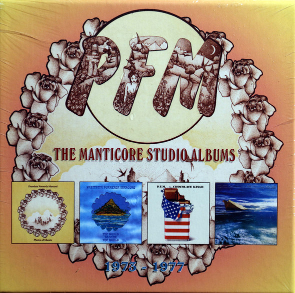 PFM - The Manticore Studio Albums 4 cd box set