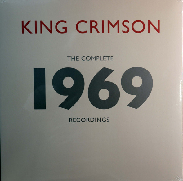 King Crimson - The Complete 1969 Recordings 26 cd/DVD/Blu-ray box set with book and inserts