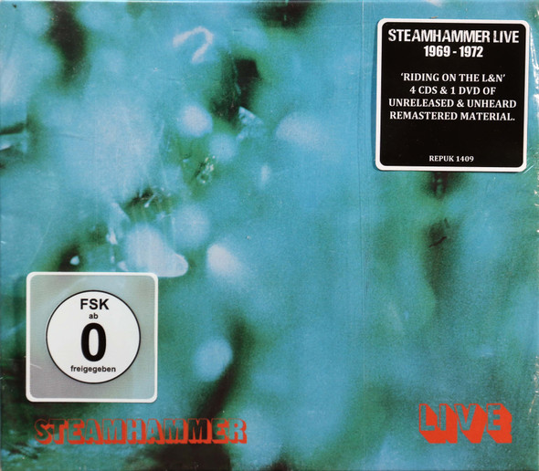Steamhammer - Live 1969-1972 4 cds + 1 DVD