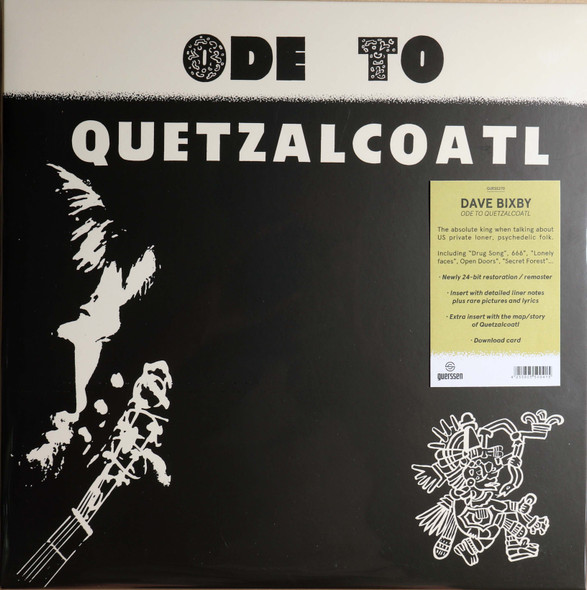 David Bixby - Quetzalcoatl  lp  reissue w/download card