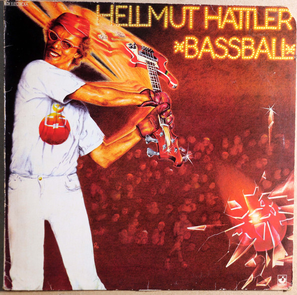 Hellmut Hattler - Bassball German Harvest used  lp  1 copy Kraan solo