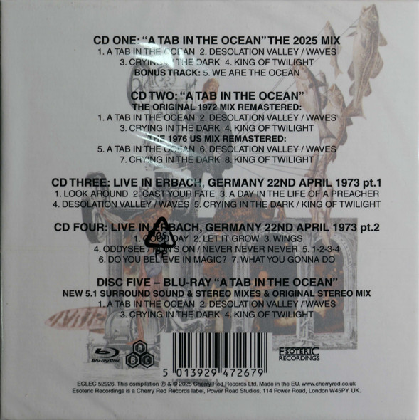 Nektar - A Tab in the Ocean expanded 5 cd box set