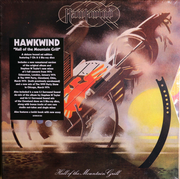 Hawkwind - Hall of the Mountain Grill, 7CD/2Blu-ray Limited Edition Box Set
