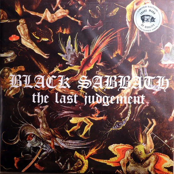 Black Sabbath - The Last Judgement  lp  red vinyl