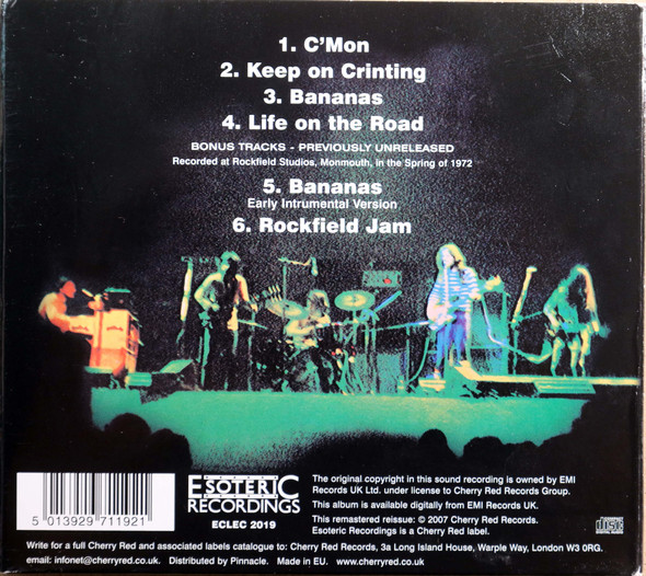 Man - Be Good to Yourself At Least Once A Day remastered 2 bonus  1 copy out of print